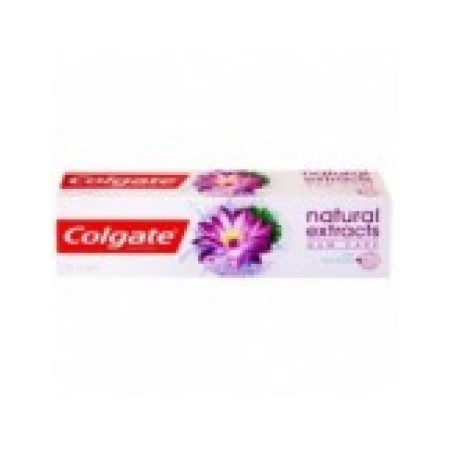 Pasta de Dinti, Colgate, Natural Extracts, Floare de Lotus, Ingrijire Naturala a Gingiilor, 75ml