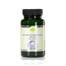 Vitamina B5 Acid Pantotenic 500mg, 60 capsule, G&G