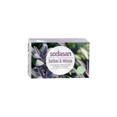 Sapun Crema Bio Salvie si Menta 100 Gr Sodasan