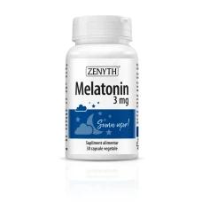 Melatonin 3mg, 30 capsule vegetale, Zenyth