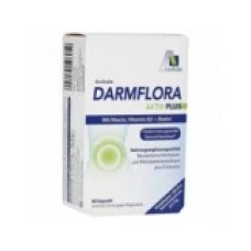 Supliment Alimentar, Avital, Darmflora Aktiv Plus, 100 Miliarde Probiotice Vii din 10 Tulpini Benefice pe Portie, 80 capsule