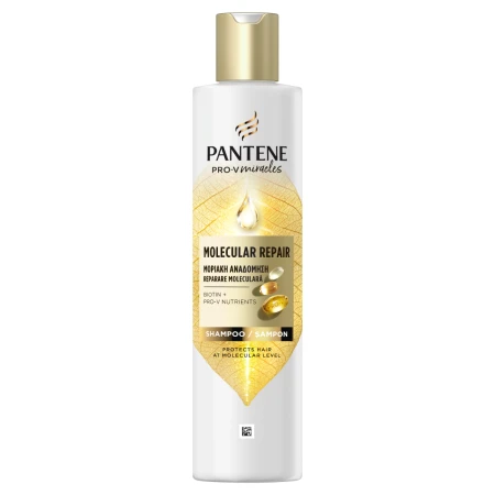 Sampon pentru par uscat si deteriorat cu biotina Pro-V Miracles Molecular, 250ml, Pantene