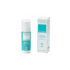 Crema de fata cosuri, pori dilatati, piele lucioasa 50ml, Clear Bioearth