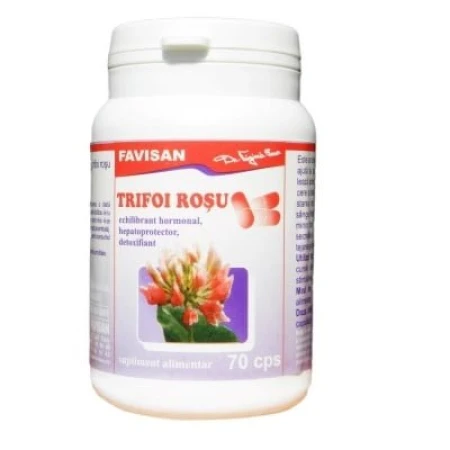 Trifoi Rosu, 70 cps, Favisan