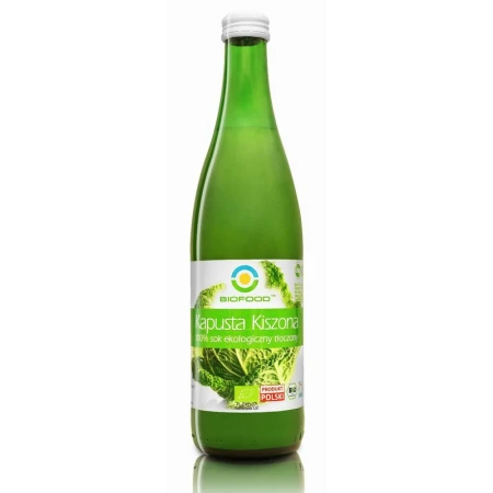 Suc de varza lactofermentata bio 500ml Biofood