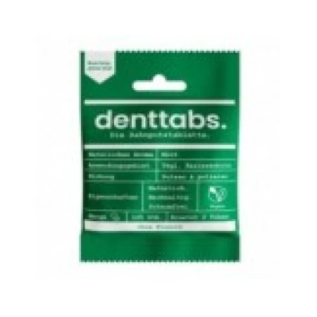 Pasta de Dinti sub forma de Tablete, DentTabs, pentru Albirea Dintilor, Fara Fluor, 125 buc