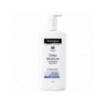 Lotiune de Corp, Neutrogena, Deep Moisture, Hidratare Intensa, pentru Piele Uscata si Sensibila, fara Parfum, 400ml