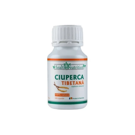 Ciuperca Tibetana, 180cps - Health Nutrition
