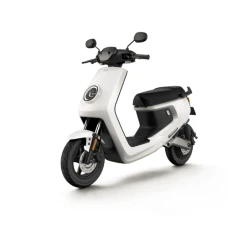 Scuter electric NIU MQi+ Sport, Motor 1200W, Viteza maxima 45km/h, autonomie 45-55km, Cruise control, franare pe disc, GPS (Alb)