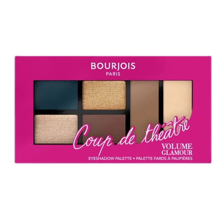 Paleta farduri de pleoape Volume Glamour 2 Coup de Theatre, 8.4g, Bourjois