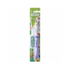 Periuta de Dinti pentru Copii, Gum, Kids, 2+ Ani, Maner Ergonomic, Culoare Mov