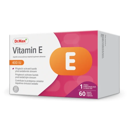 Dr. Max Vitamina E 400 UI, 60 capsule moi