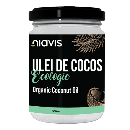 Ulei de cocos extravirgin ecologic, 500ml, Niavis