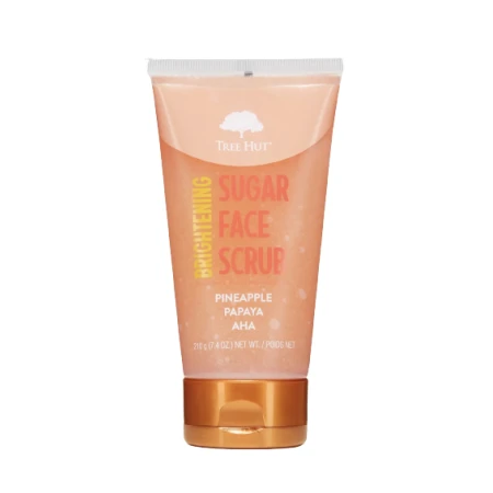 Scrub pentru fata iluminator Pineapple & Papaya, 210g, Tree Hut