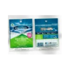 Set 100x Periute Interdentare, DenTek, cu Peri, Texturate, pentru Curatare in Profunzime, Aroma de Menta