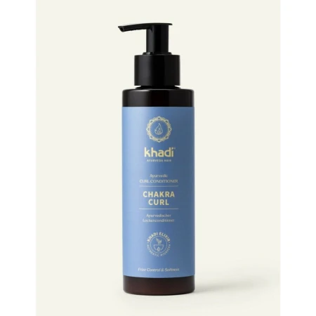 Balsam par cret, fara silicon, Chakra Curl, 200ml, Khadi