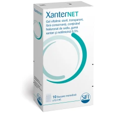 XanterNet Gel oftalmic 0.4ml, 10 monodoze, SIFI