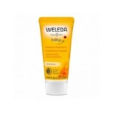 Sampon si Lotiune 2-in-1, Weleda, cu Galbenele, pentru Curatarea Delicata a Parului si Pielii, 20ml
