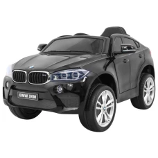 Masinuta electrica pentru copii BMW X6M 90W 12V 7Ah cu echipare STANDARD, culoare Negra