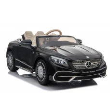 Masinuta electrica Mercedes S650 MAYBACH, 90W, 12V, PREMIUM  Negru