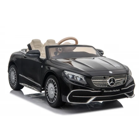 Masinuta electrica Mercedes S650 MAYBACH, 90W, 12V, PREMIUM  Negru