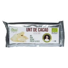 Grasime de cacao raw bio, 250g - Obio