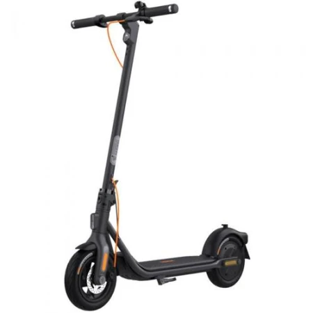 Trotineta electrica Ninebot by Segway KickScooter F2 Plus, Viteza maxima 25 Km/h, Autonomie 40-55 Km, Motor 400 W, IPX5, Bluetooth, Roti 10inch (Gri)