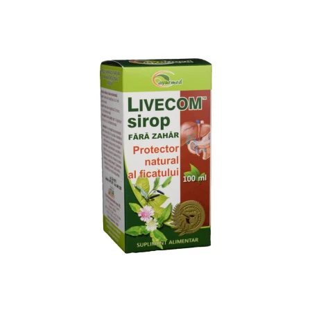 Livecom sirop fara zahar, 100mililitri, Star International Med