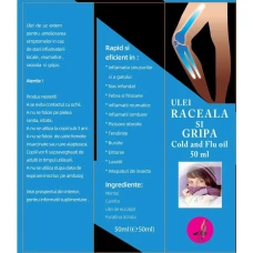 Ulei antireumatic Raceala si Gripa, 50ml, Naturalia Diet