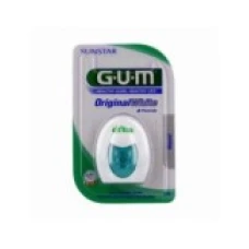 Ata Dentara, GUM, Original White Floss, cu Fluor si Microparticule de Siliciu, 30m
