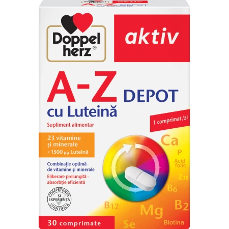 A-Z Depot cu Luteina, 30 comprimate, Doppelherz