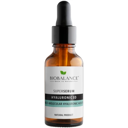 Ser de fata cu acid hialuronic multi-molecular 1% Hyaluronic 3D, 30ml, Bio Balance
