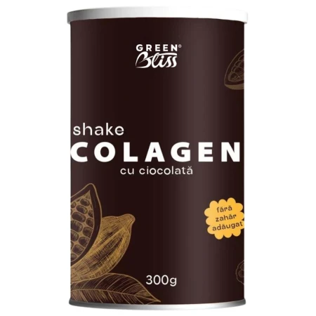 Colagen shake cu ciocolata 300g Green Bliss