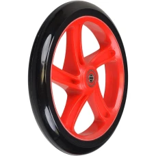 Roata trotineta 200 mm + rulmenti compatibila Razor A5 Lux Rosu