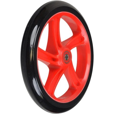 Roata trotineta 200 mm + rulmenti compatibila Razor A5 Lux Rosu