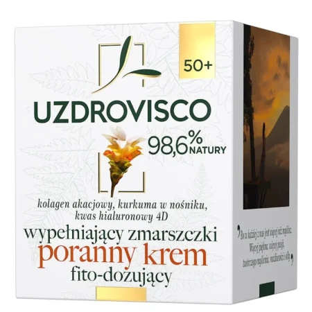 Crema de fata pentru umplerea ridurilor cu turmeric Uzdrovisco 50 ml