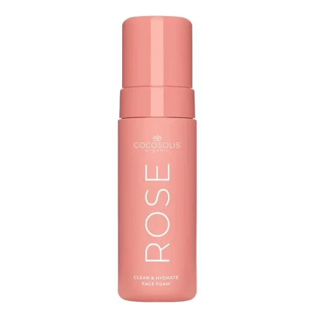 Spuma de curatare pentru fata Rose Clean & Hydrate, 150ml, Cocosolis