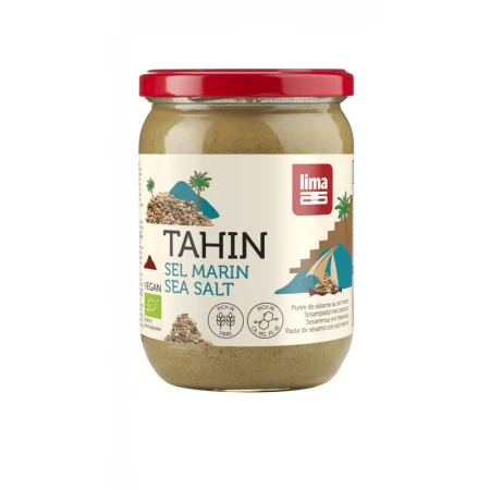 Tahini cu sare de mare bio 500g Lima