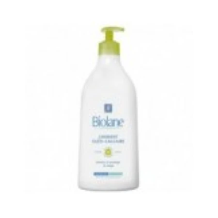 Lotiune pentru Bebelusi, Biolane, Liniment, Oleo-Calcaroasa, pentru Reducerea Iritatiei Scutecului, cu Pompita, 750ml