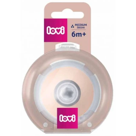 Tetina dinamica Mammafeel Flux Mediu, 1 bucata, Lovi
