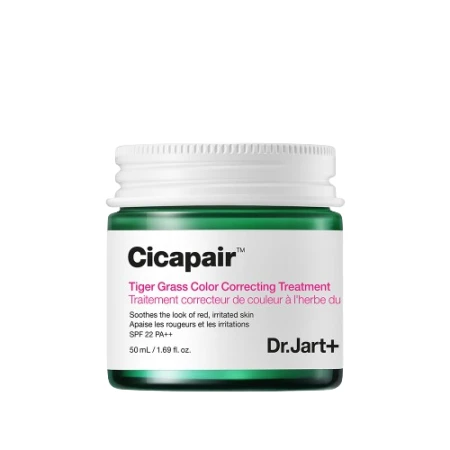 Tratament crema corectoare cu SPF22 Cicapair Tiger Grass Color Correcting, 50ml, Dr. Jart+