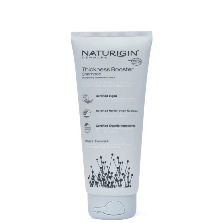 Sampon pentru volum, ingrosarea si fortifierea parului subtire Thickness Booster, 200ml, Naturigin