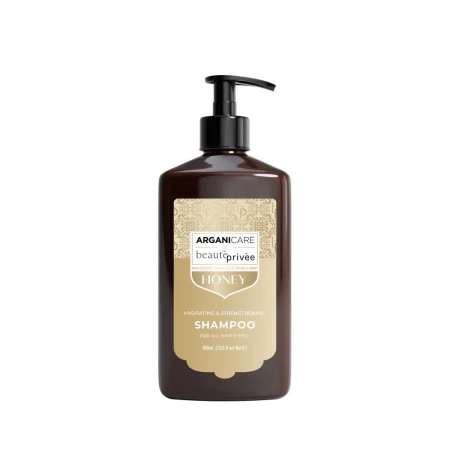 Sampon hidratant si fortifiant, cu ulei de argan & miere Beaute privee, 400ml, Arganicare
