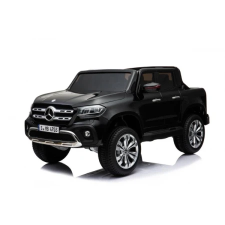 Masinuta electrica pentru copii,  Mercedes X-Class 4x4 180W 12V 14Ah PREMIUM  Negru
