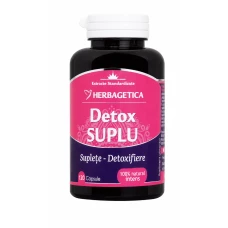 Detox Suplu, 120 capsule, Herbagetica