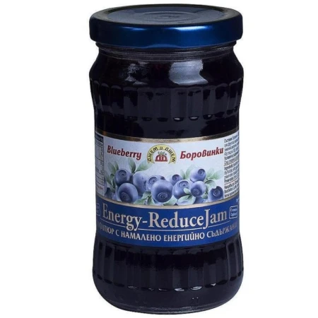 Gem de afine fara zahar, 340g,  Jam&Jam
