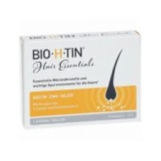 Supliment Alimentar, Bio-H-Tin, cu Biotina, Seleniu, Zinc, pentru Intarirea Parului si Unghiilor, 30 capsule
