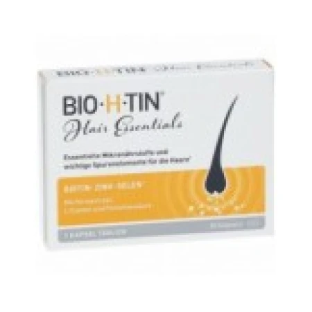 Supliment Alimentar, Bio-H-Tin, cu Biotina, Seleniu, Zinc, pentru Intarirea Parului si Unghiilor, 30 capsule