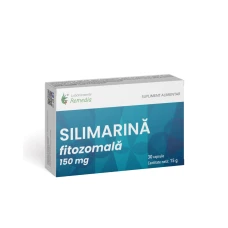 Silimarina Fitozomala 150mg, 30 capsule, Laboratoarele Remedia