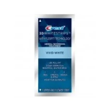 Cutie 12x Plicuri, Benzi Albirea Dintilor, Crest, 3D White, Classic Vivid, 9% Concentratie, 12 zile